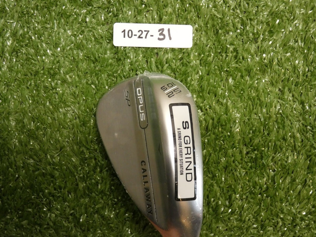 Callaway Opus SP Chrome 52* 10* Gap Wedge S Grind Dynamic Gold S200 Steel New