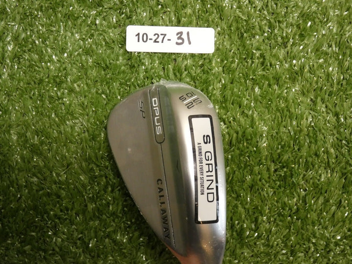 Callaway Opus SP Chrome 52* 10* Gap Wedge S Grind Dynamic Gold S200 Steel New
