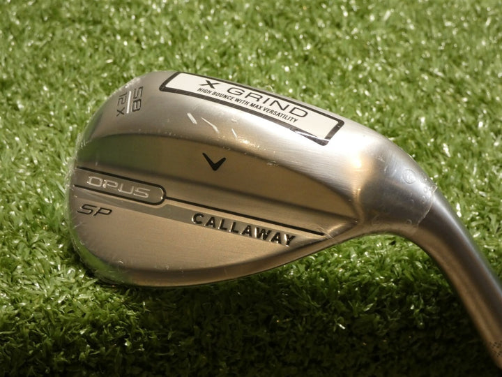 Callaway Opus SP Chrome 58* 12* Lob Wedge X Grind Dynamic Gold S200 Steel New