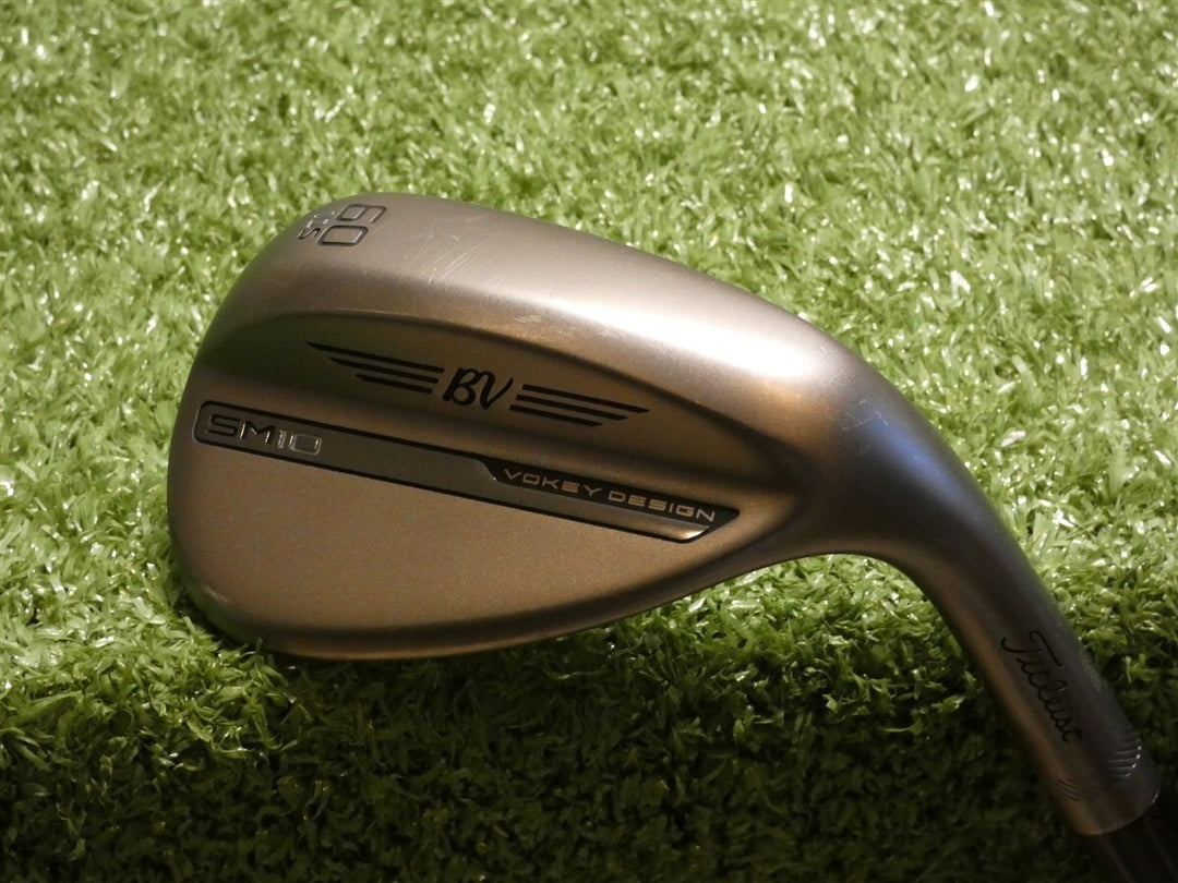 Titleist Vokey SM10 Nickel 60* 10* Lob Wedge S Grind Dynamic Gold Steel New
