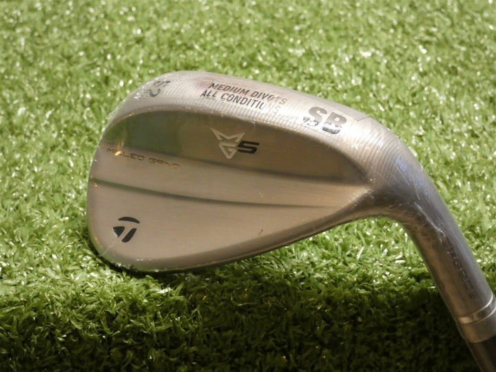 TaylorMade Milled Grind MG5 Satin Chrome 52* 09* Gap Wedge SB DG 115 Steel New