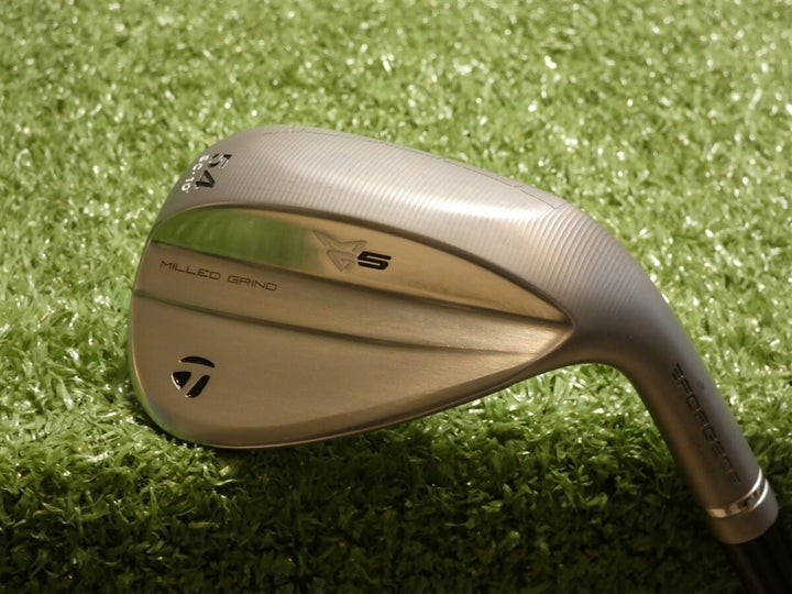 TaylorMade Milled Grind MG5 Satin Chrome 54* 10* Sand Wedge SC DG 115 Steel New