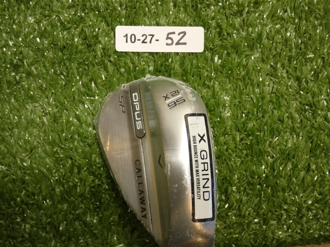 Callaway Opus SP Chrome 56* 12* Sand Wedge X Grind Dynamic Gold S200 Steel New