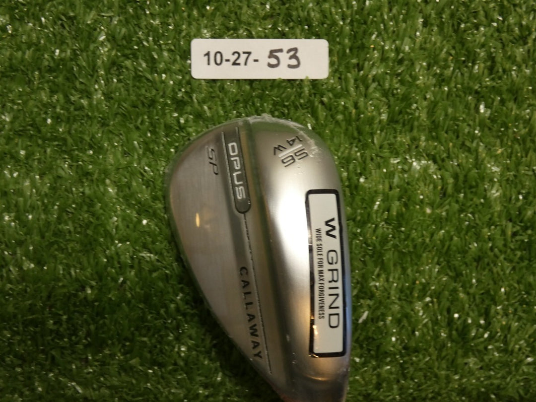Callaway Opus SP Chrome 56* 14* Sand Wedge W Grind Dynamic Gold S200 Steel New