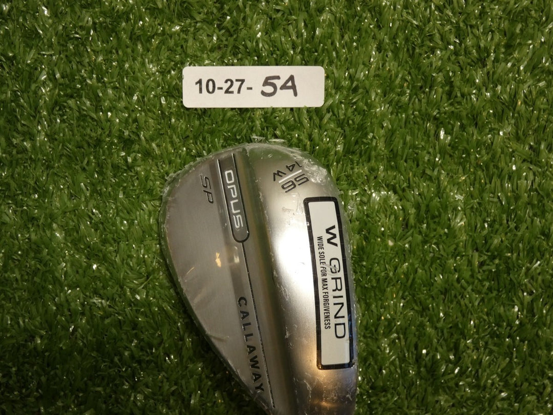 Callaway Opus SP Chrome 56* 14* Sand Wedge W Grind Dynamic Gold S200 Steel New