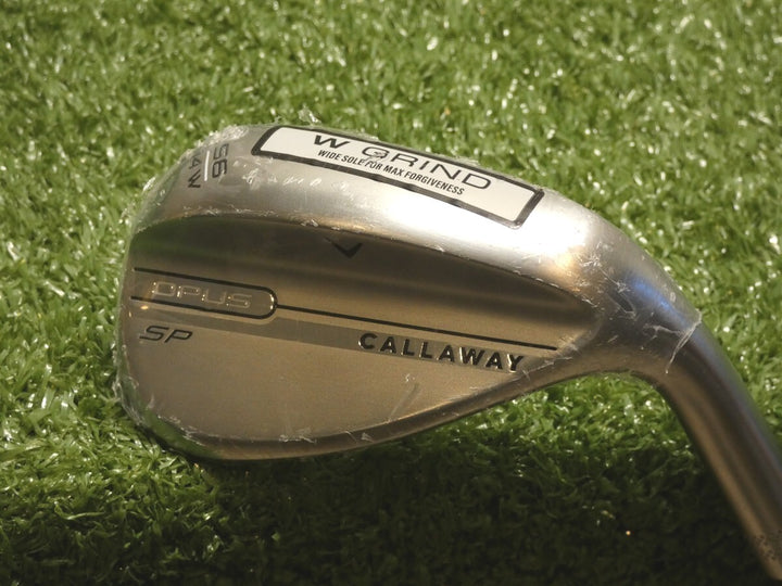 Callaway Opus SP Chrome 56* 14* Sand Wedge W Grind Dynamic Gold S200 Steel New