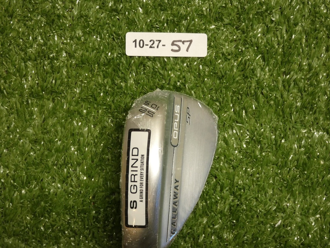 Callaway Opus SP Left Hand 52* 10* Gap Wedge S Grind Dynamic Gold S200 Steel New