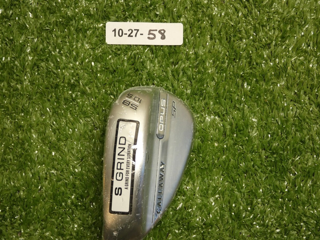 Callaway Opus SP Left Hand 58* 10* Lob Wedge S Grind Dynamic Gold S200 Steel New