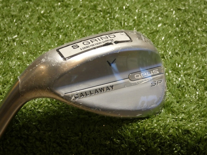 Callaway Opus SP Left Hand 58* 10* Lob Wedge S Grind Dynamic Gold S200 Steel New