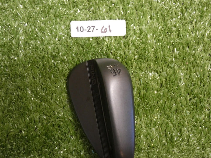 Ping S259 Midnight 46* 12* Pitching Wedge S Grind ZZ 115 Steel Red Dot 1* Flat