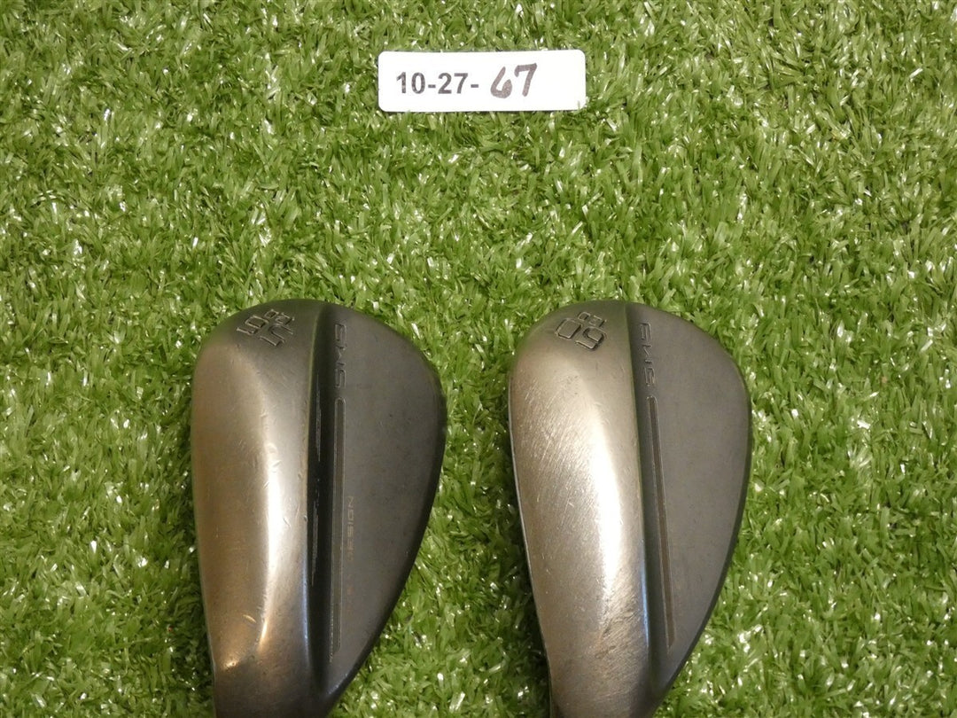 Titleist SM9 Left Hand 56/60* 12* Sand/Lob Wedge Set Project X LZ X-Stiff Steel