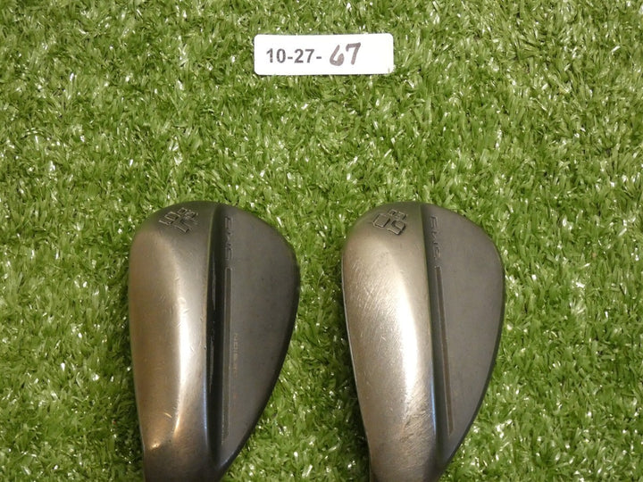 Titleist SM9 Left Hand 56/60* 12* Sand/Lob Wedge Set Project X LZ X-Stiff Steel