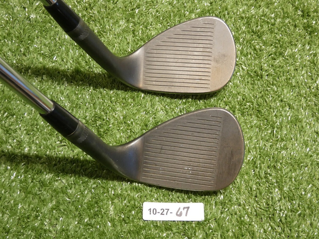 Titleist SM9 Left Hand 56/60* 12* Sand/Lob Wedge Set Project X LZ X-Stiff Steel