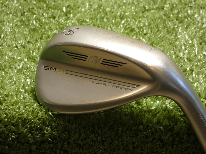 Titleist Vokey SM9 Tour Chrome 58* 14* Lob Wedge K Grind Dynamic Gold Steel